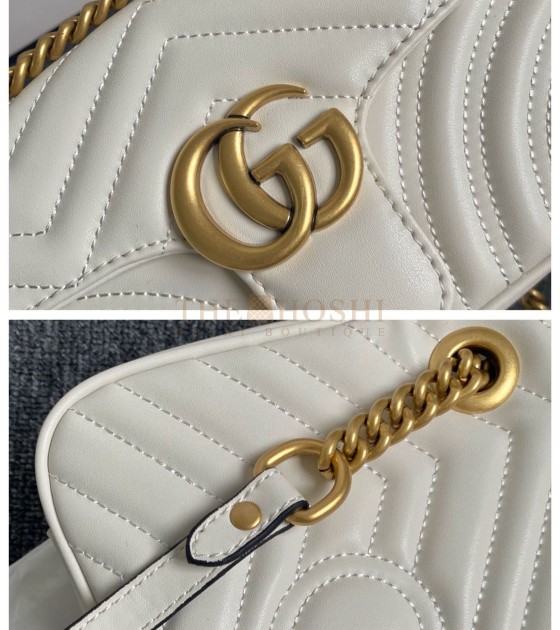 Gvc*1 GG Marmont Small Shoulder Bag 22x6x13cm 446744 Master Quality