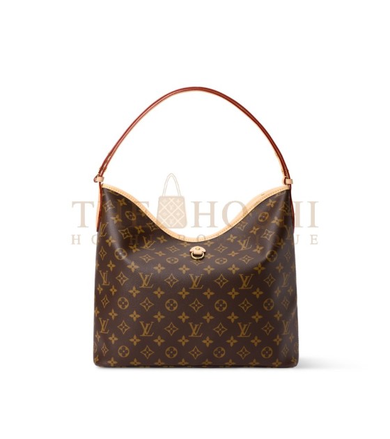 L0vis Vuuitton LV  Shoulder Bag Brown Monogram Canvas M27335（34.5*13*26cm） Master Quality