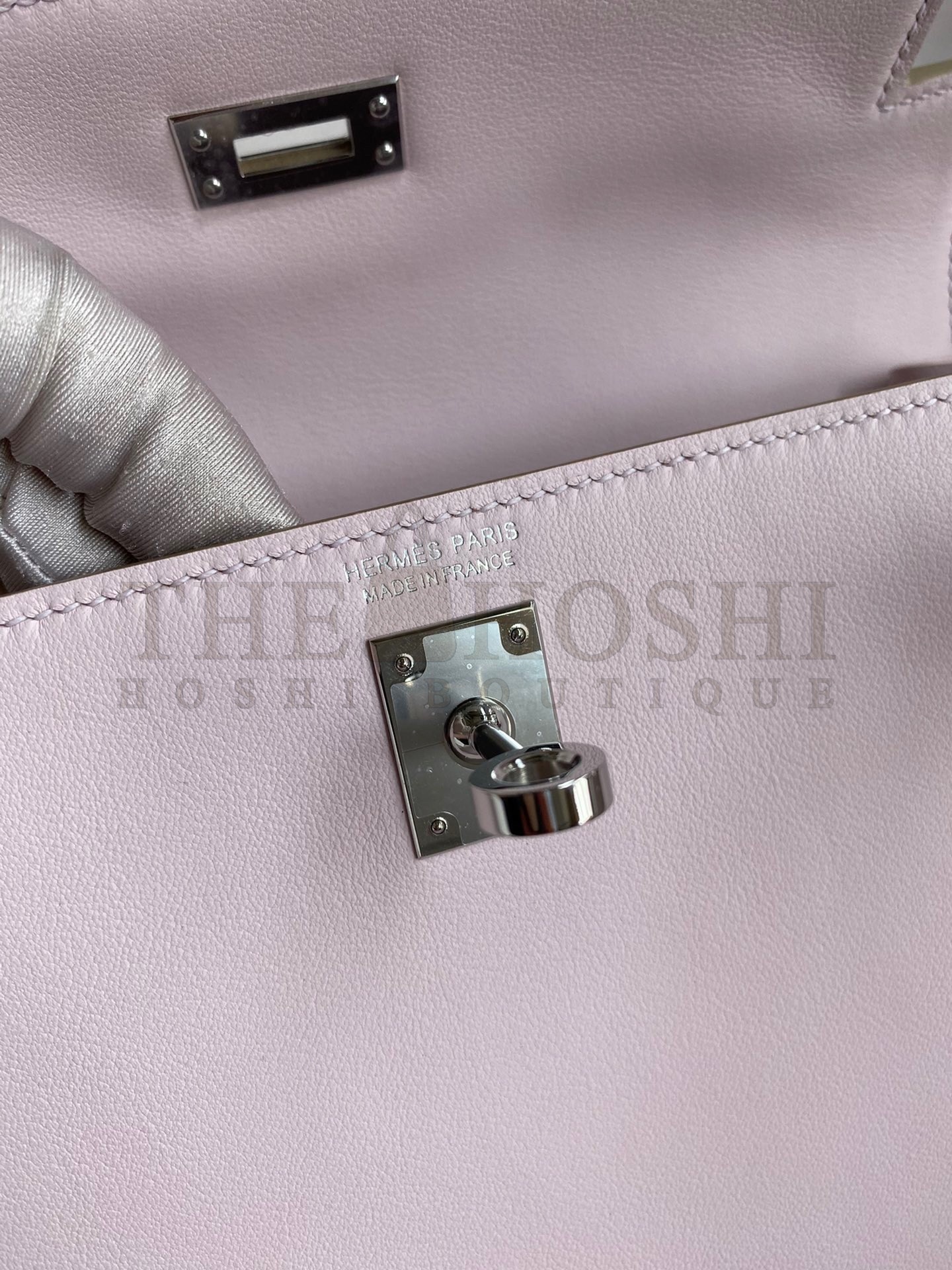 H**me5 Kelly Danse II Bag In Mauve Pale Evercolor Calfskin Master Quality