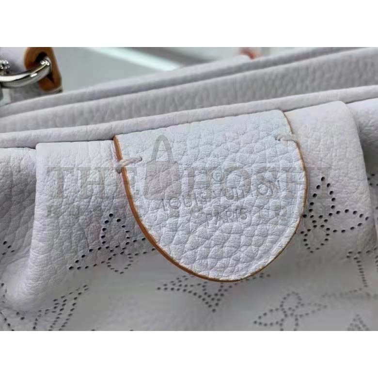 L0vis Vvtt0n LV Women Scala Mini Pouch Gris Souris Mahina Perforated Calf Leather Master Quality