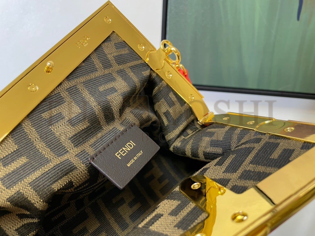 F**di First Small Bag In Red Nappa Leather Master Quality