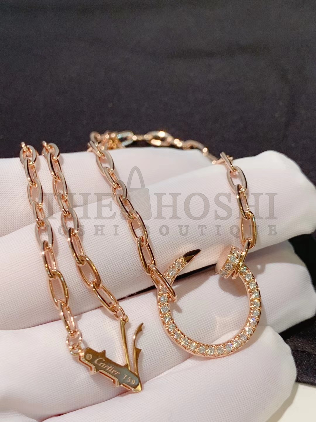 Ca*t1er JUSTE UN CLOU NECKLACE Master Quality