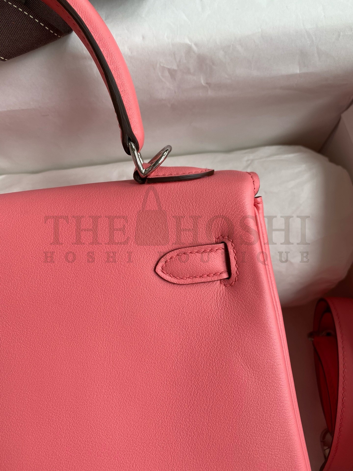 H**me5 Kelly Retourne 25 Handmade Bag In Rose d