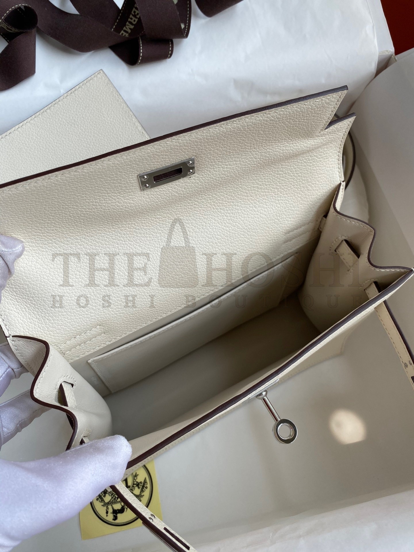 H**me5 Kelly Danse II Bag In Nata Evercolor Calfskin Master Quality