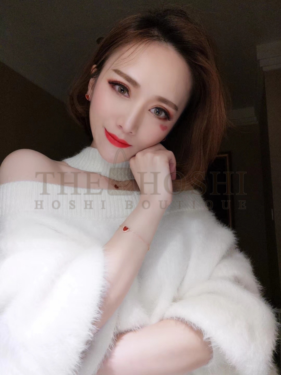 V*n Cl**f & Arpels Carnelian Heart Necklace & Earrings, Sweet Alhambra heart pendant Master Quality