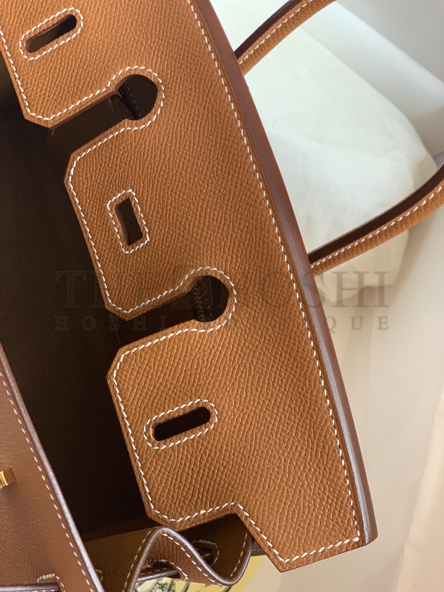 H**me5 Birkin 25/30 Sellier Handmade Bag In Gold Epsom Calfskin Master Quality