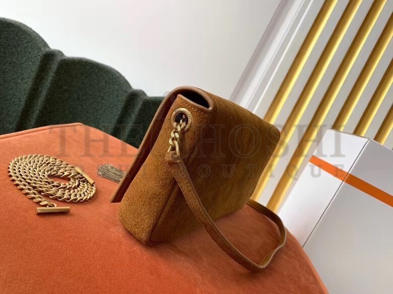 Sa1nt Lau*nt Kate 99 Shoulder Bag In Brown Suede Master Quality