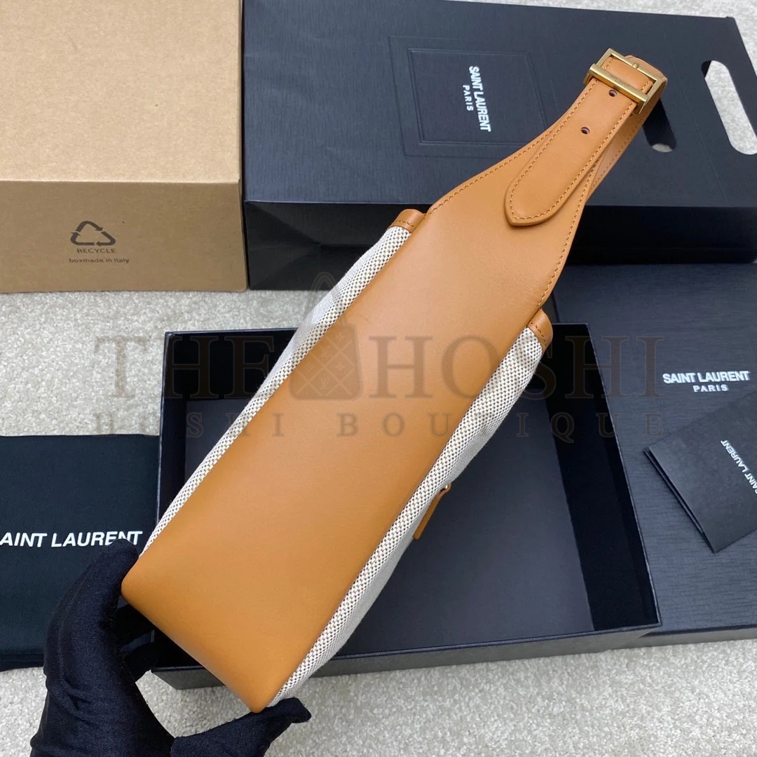 Sa1nt Lau*nt Le 5 A 7 Small Shoulder Bag in Canvas and Leather Master Quality