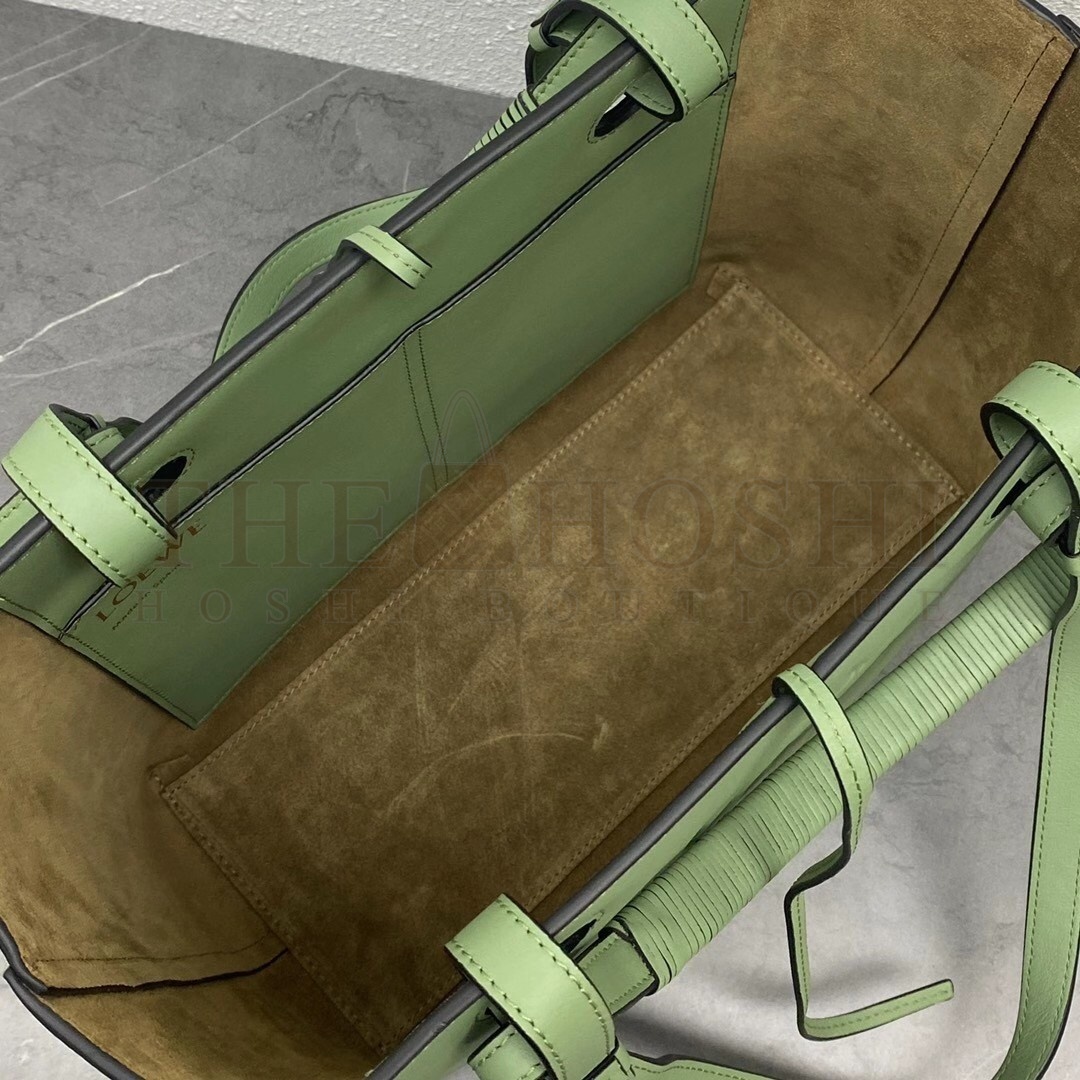 L0ew* Small Anagram Tote In Rosemary Classic Calfskin Master Quality