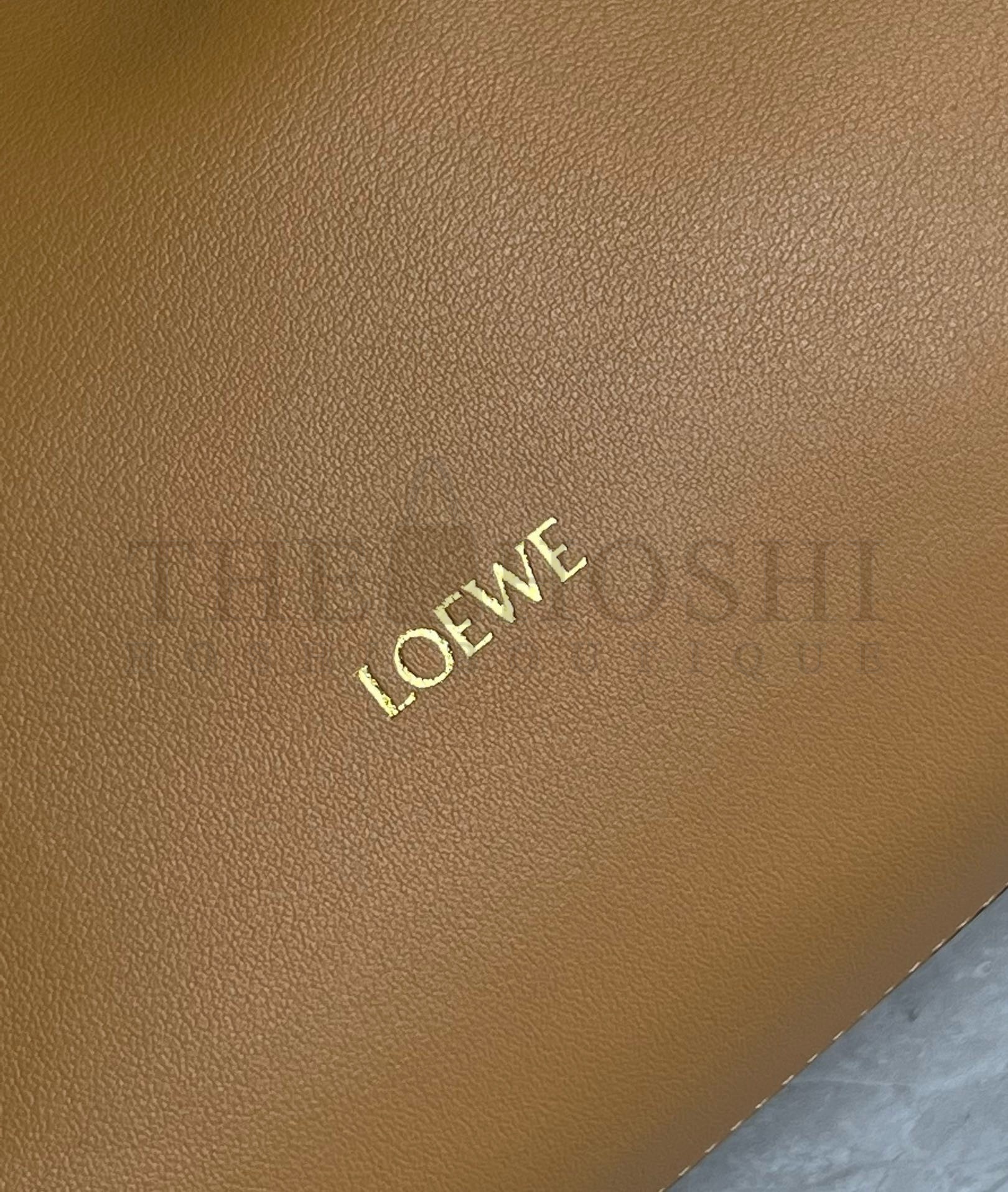 L0ew* Flamenco Clutch Bag in Warm Desert Nappa Calfskin Master Quality