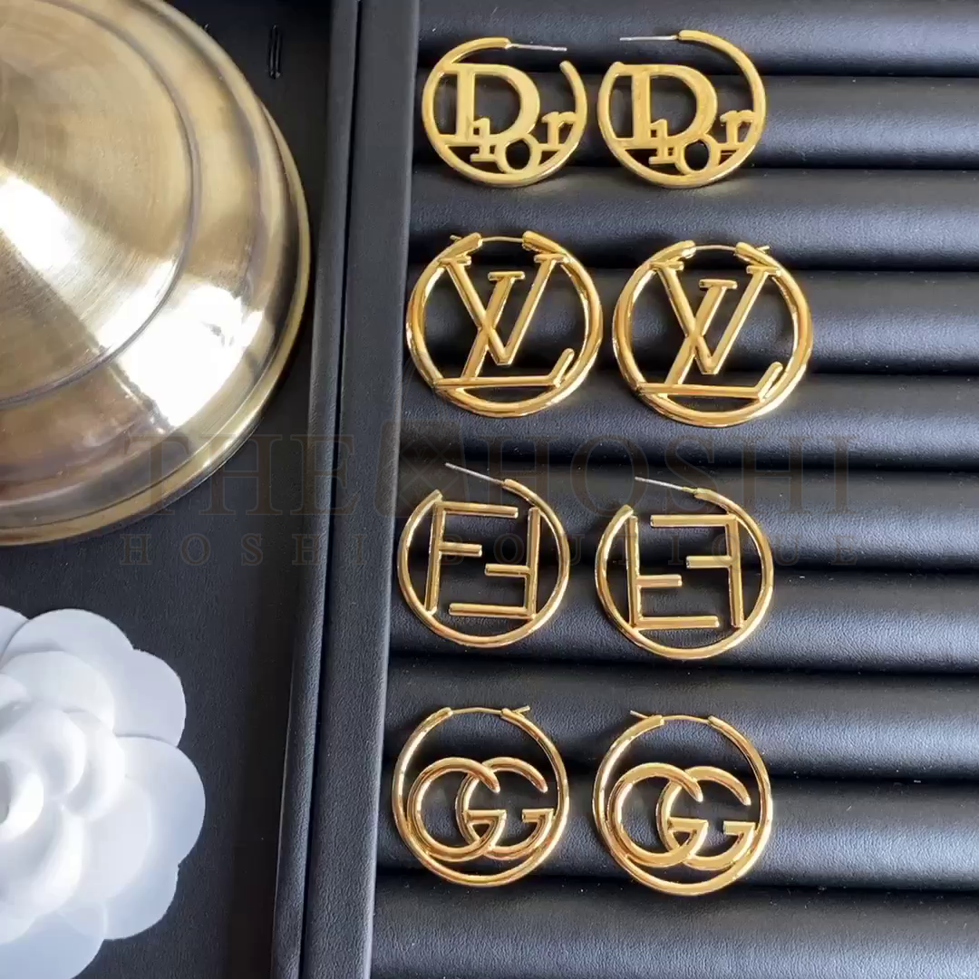 L0vis Vvtt0n Hoop Earrings LV size：4cm Master Quality