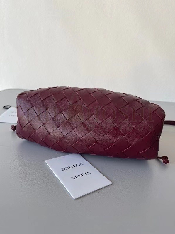 B0tt*ga Ven*ta Mini Pouch In Grape Intrecciato Lambskin Master Quality