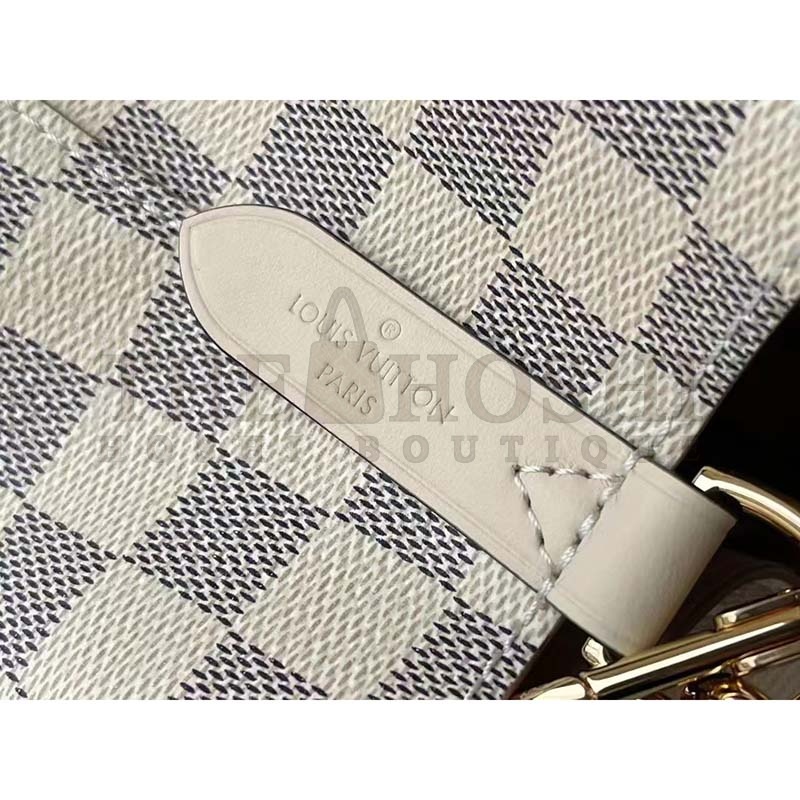 L0vis Vvtt0n LV Women NéoNoé BB Bucket Bag Damier Azur Coated Canvas Master Quality