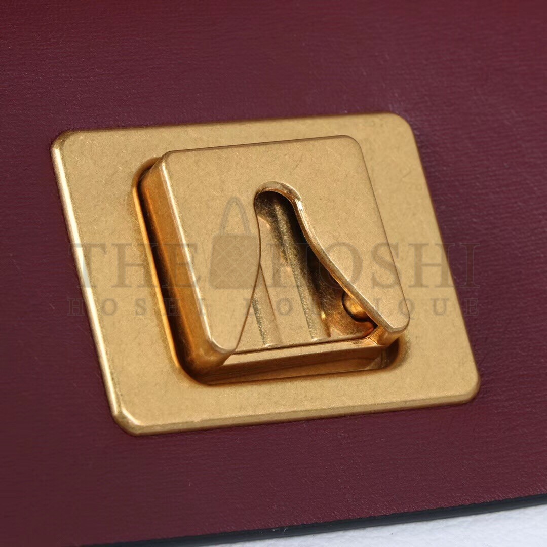 Va1e*ntin0 Garavani Beige/White Small VRing Shoulder Bag Master Quality