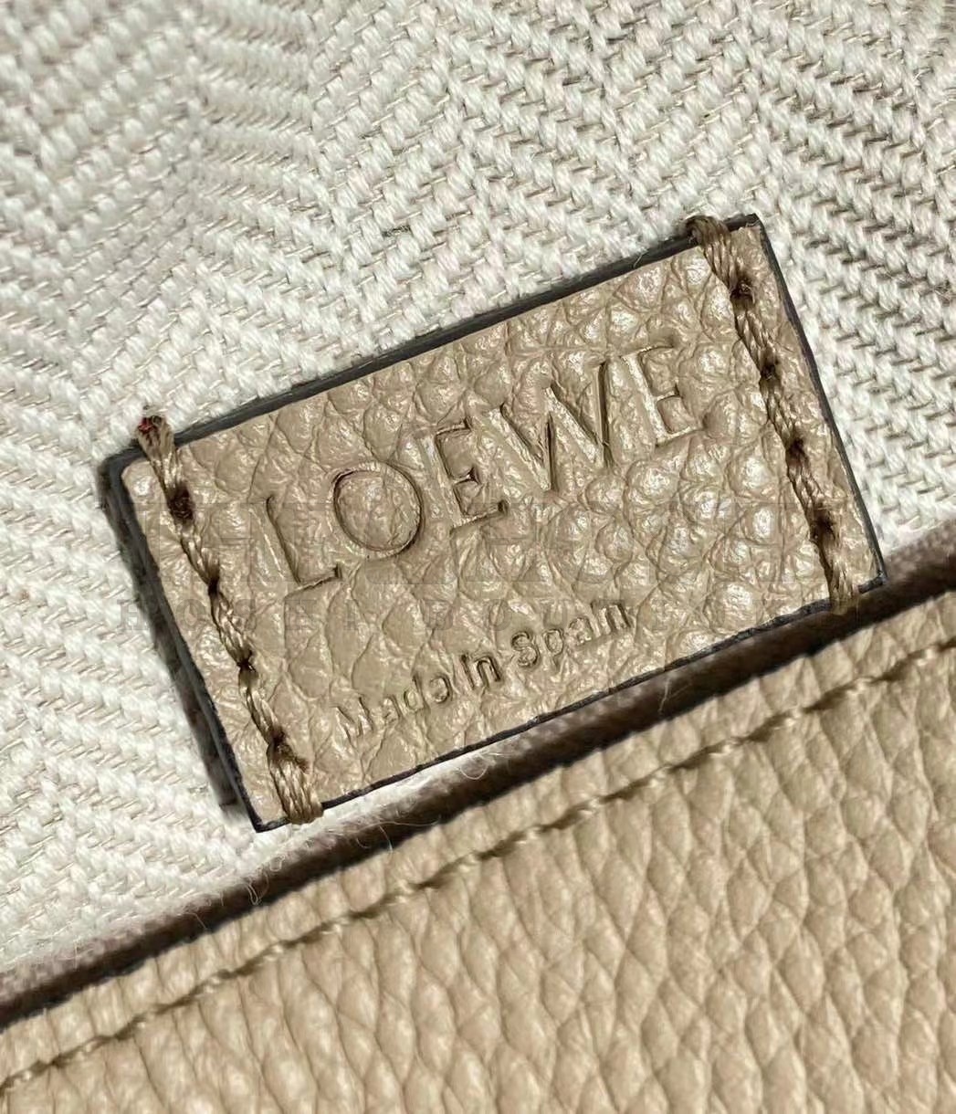 L0ew* Puzzle Mini Bag In Sandy Grained Calfskin Master Quality