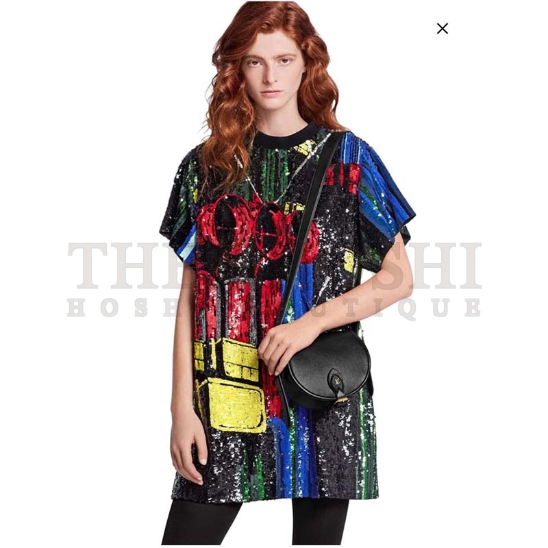 L0vis Vvtt0n LV Women Tambourin Handbag in Smooth Calf Leather-Black Master Quality