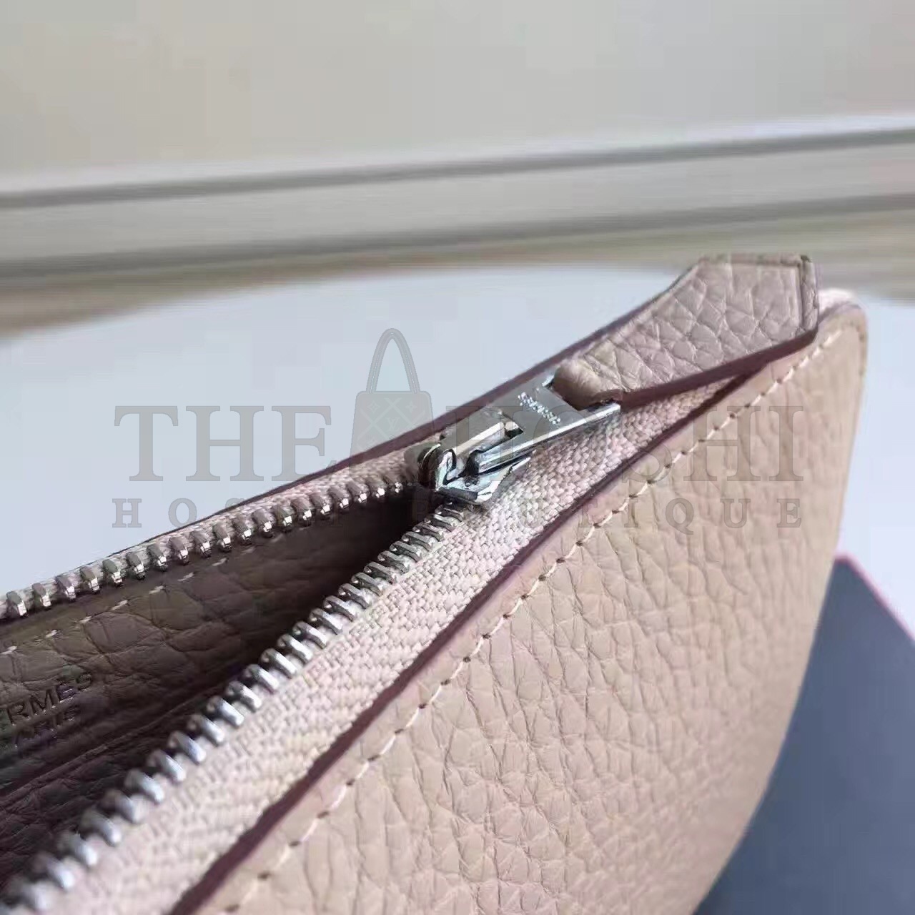 H**me5 Grey Clemence Azap Zipped Wallet Master Quality