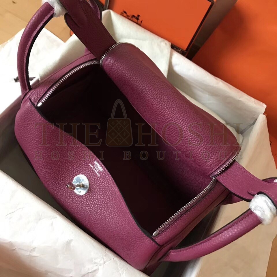 H**me5 Purple Lindy 30cm Clemence Handmade Bag Master Quality
