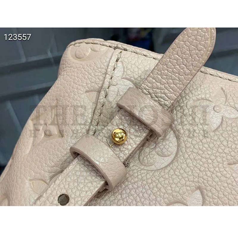 L0vis Vvtt0n LV Women Montsouris Backpack Monogram Empreinte Embossed Leather Master Quality