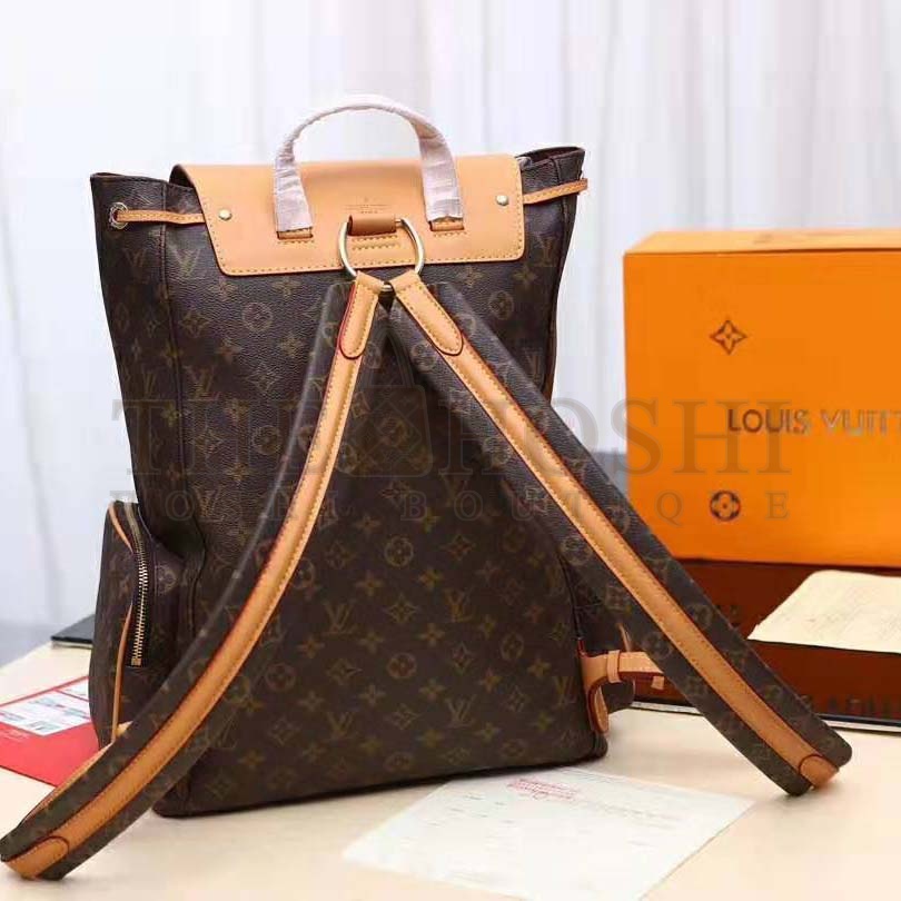 L0vis Vvtt0n LV Men Backpack Trio in Monogram Canvas-Brown Master Quality