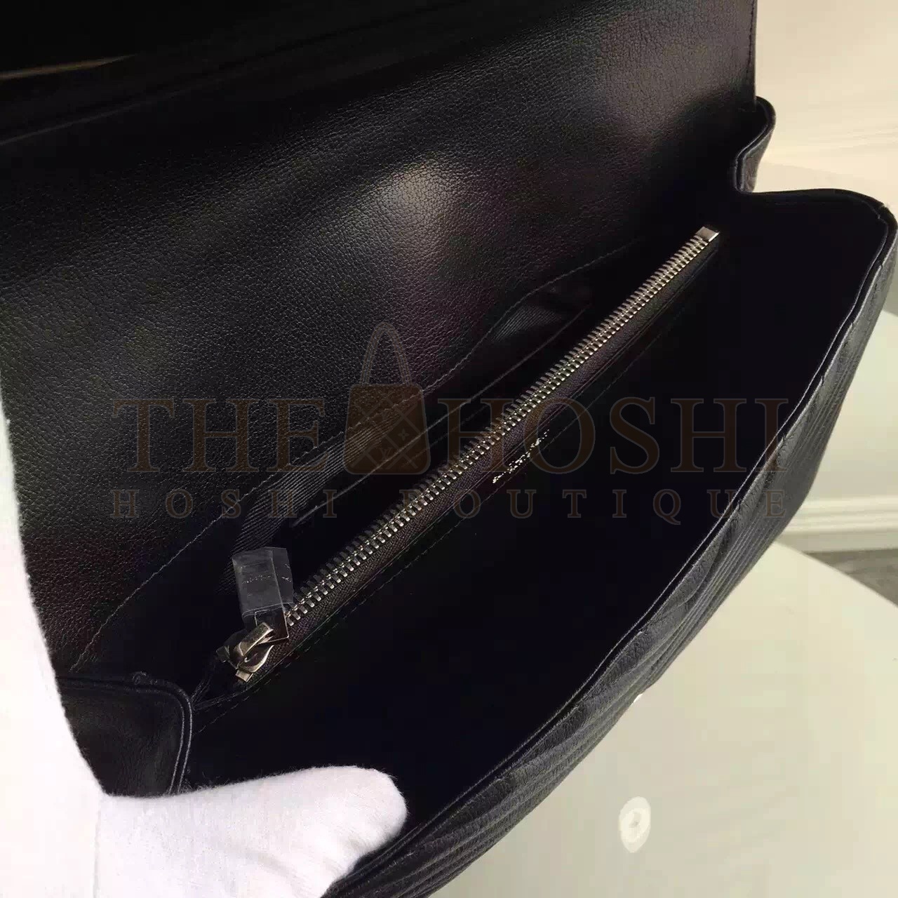 Sa1nt Lau*nt Large Black College Shoulder Bag Master Quality