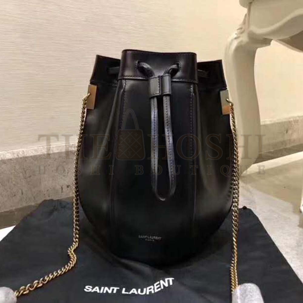 Sa1nt Lau*nt Y51 Women Saffiano Leather Mini Shoulder Bag-Black Master Quality