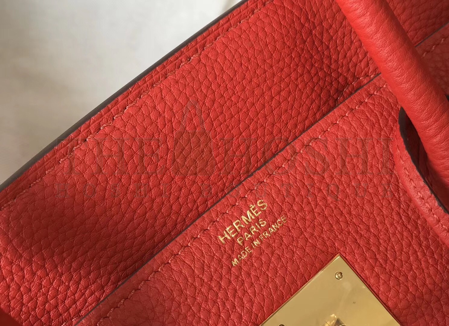 H**me5 Red Clemence Birkin 30cm Bag Master Quality