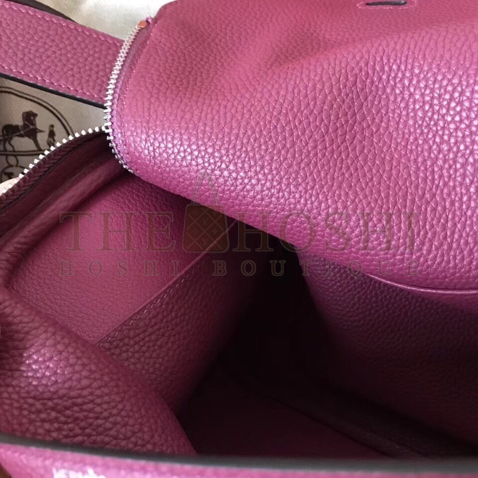 H**me5 Purple Lindy 30cm Clemence Handmade Bag Master Quality