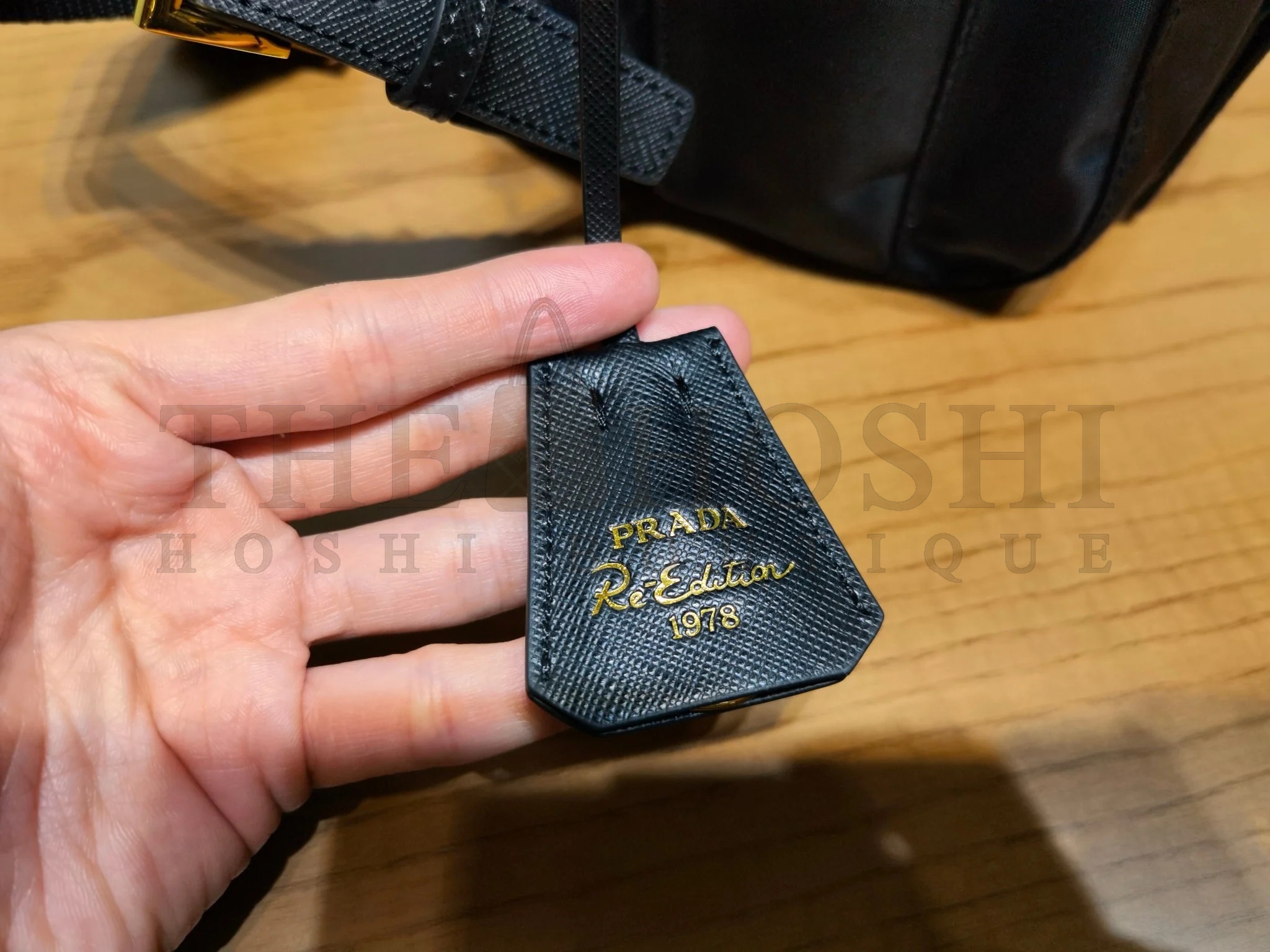 Pra*a Re-Edition 1978 Small Backpack in Black Re-Nylon Master Quality