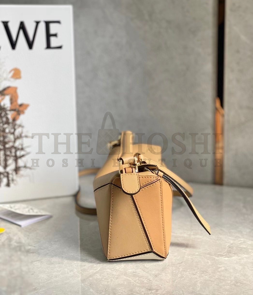 L0ew* Puzzle Mini Bag In Dune/Warm Desert Calfskin Master Quality
