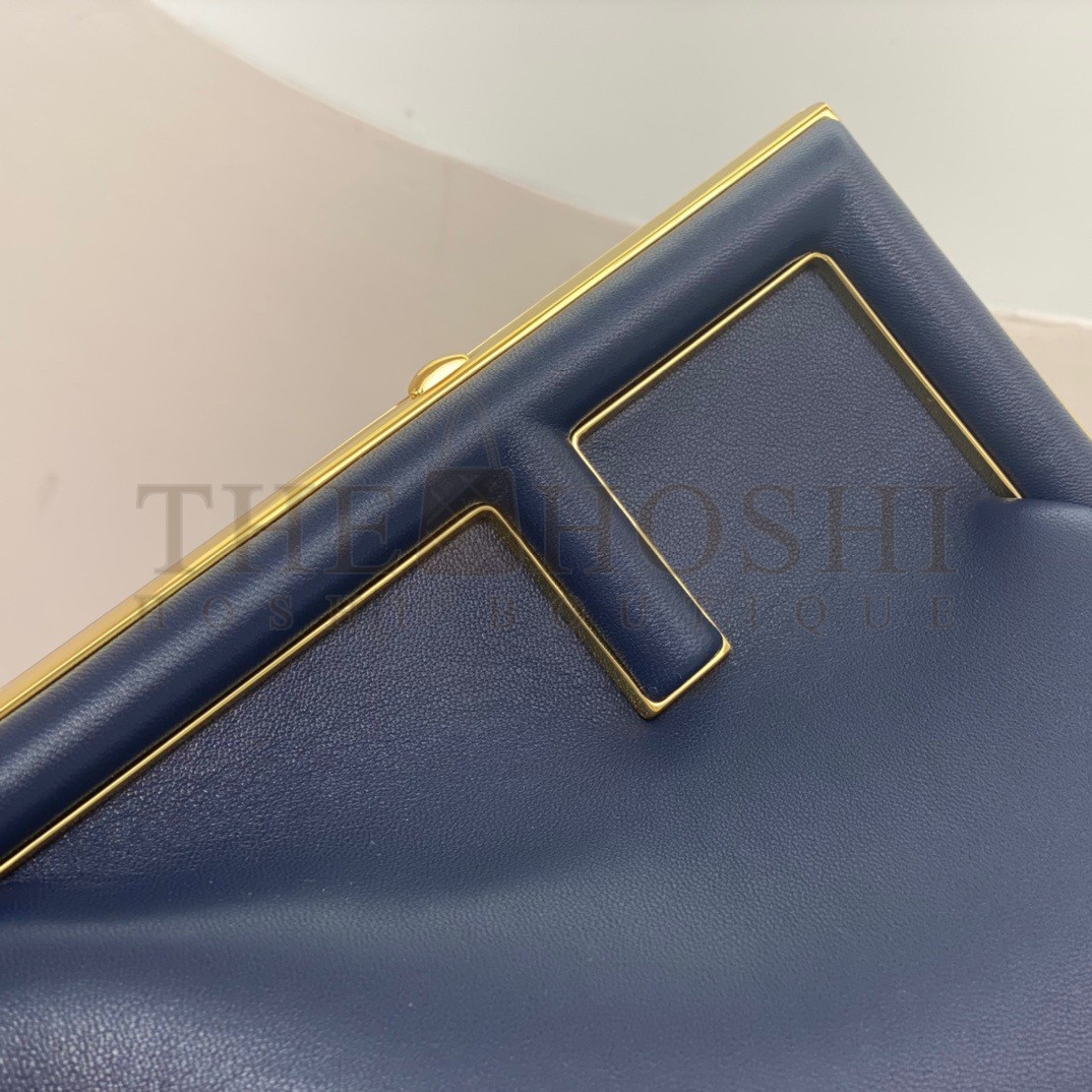 F**di First Small Bag In Dark Blue Nappa Leather Master Quality