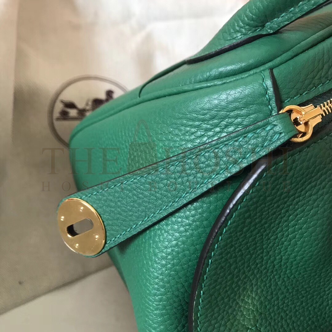 H**me5 Vert Vertigo Lindy 30cm Clemence Handmade Bag Master Quality