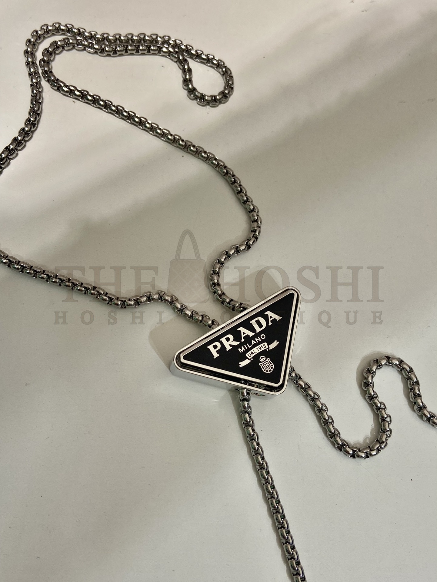 Pra*a Women Cardholder with Shoulder Strap and Crystals-Black Master Quality