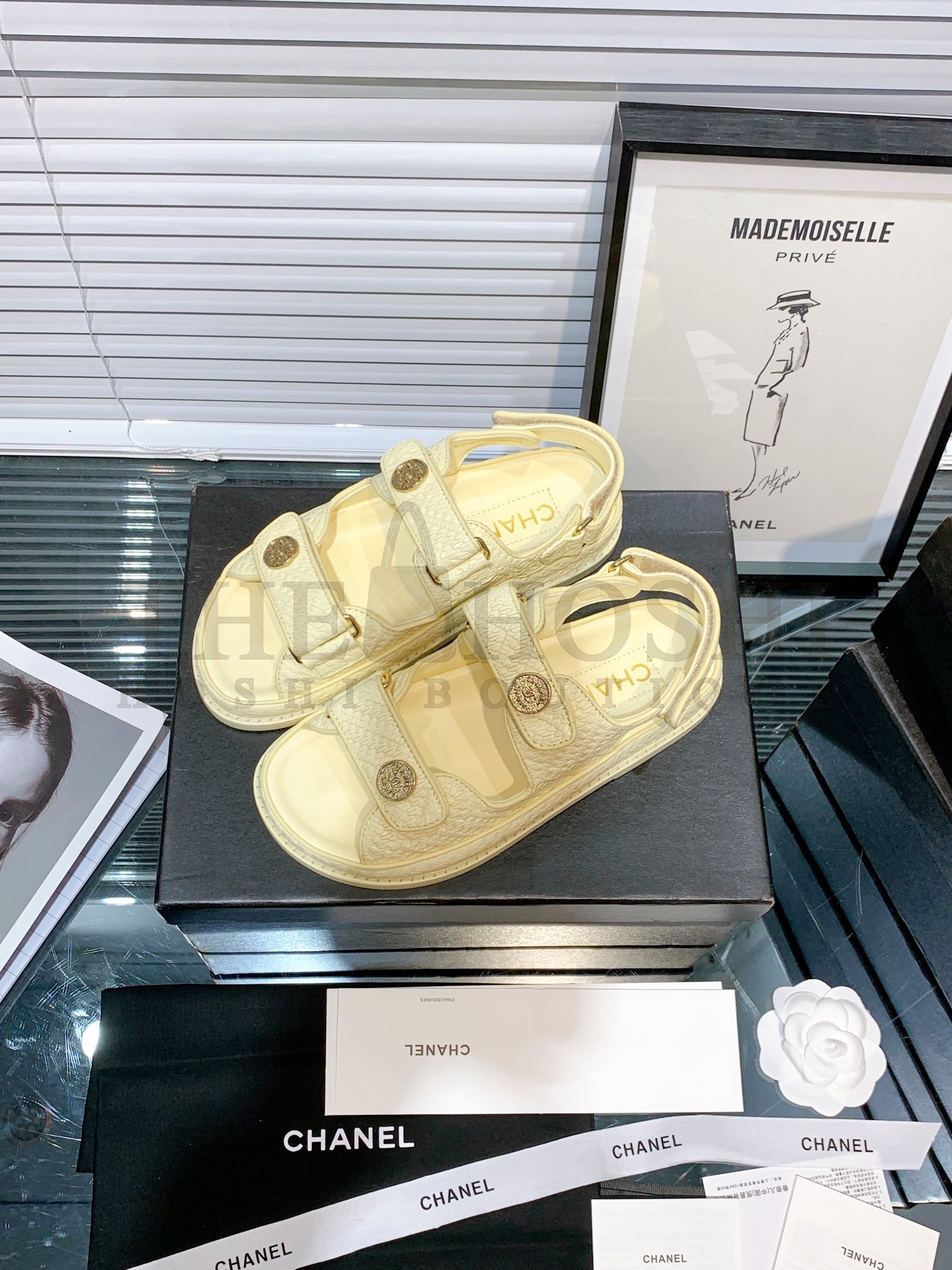 Ch**el sandals sliper shoes Master Quality