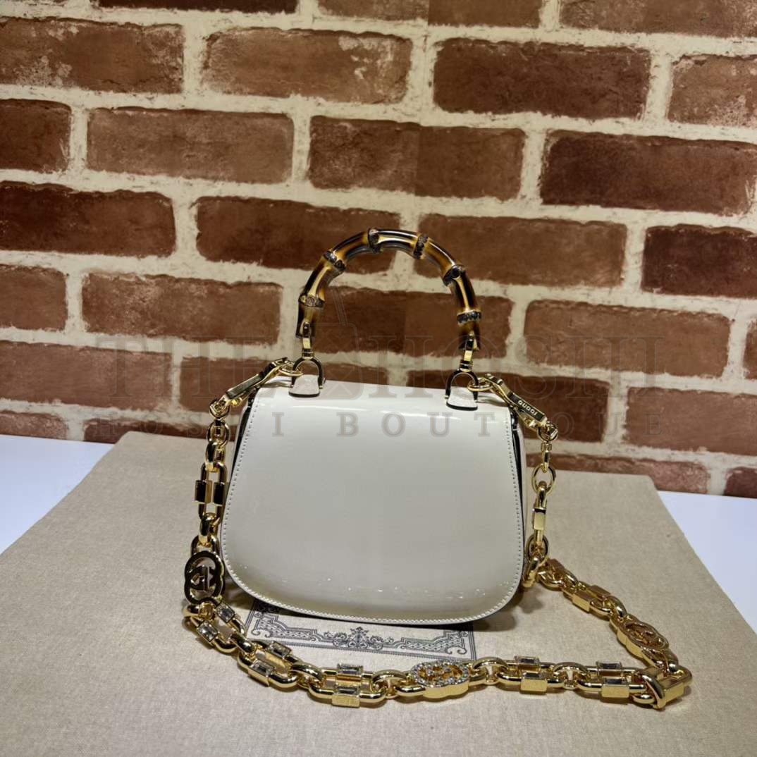 Gvc*1 Women GG Gvc*1 Bamboo 1947 S*per Mini Bag Light Beige Leather Master Quality