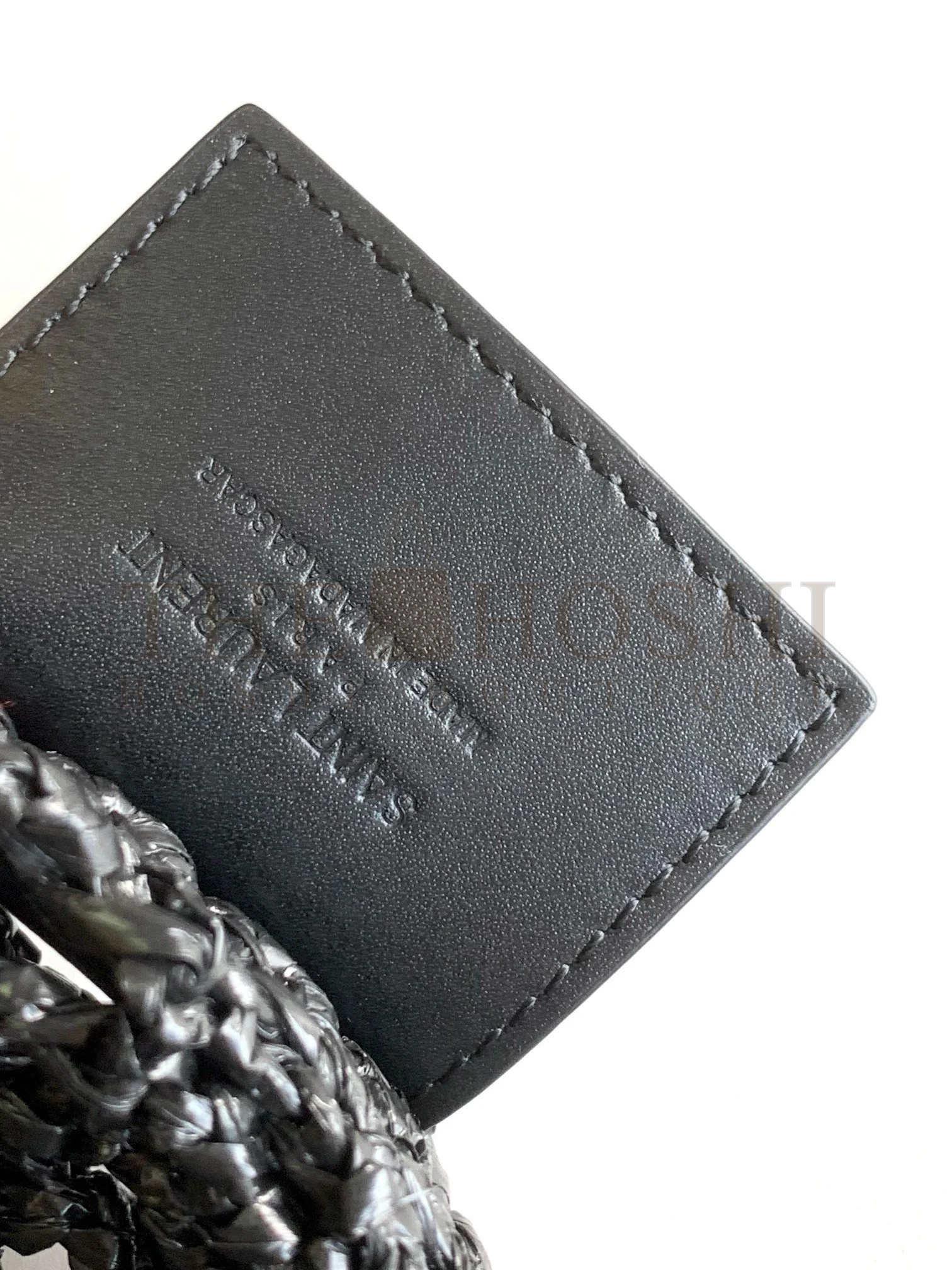 Sa1nt Lau*nt Oxalis Shoulder Bag in Black Raffia Master Quality