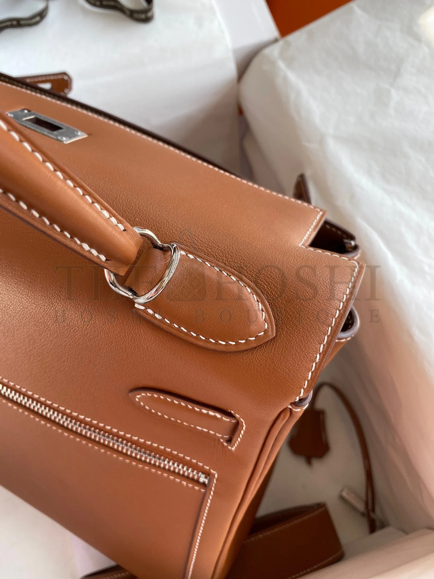 H**me5 Kelly Lakis 32 Handmade Bag In Gold Swift Calfskin Master Quality