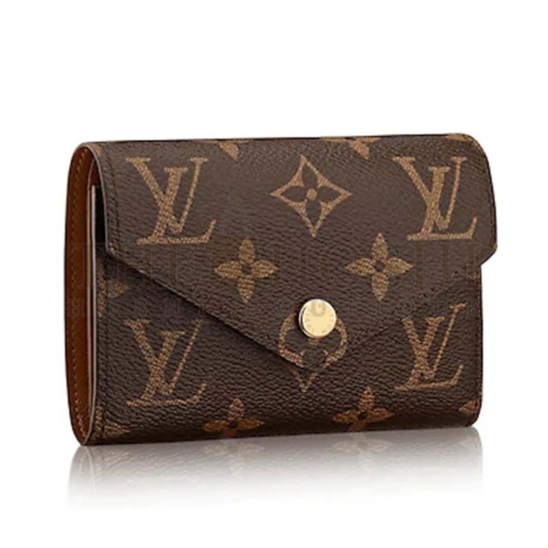 L0vis Vvtt0n LV Women Victorine Wallet in Monogram Coated Canvas Master Quality