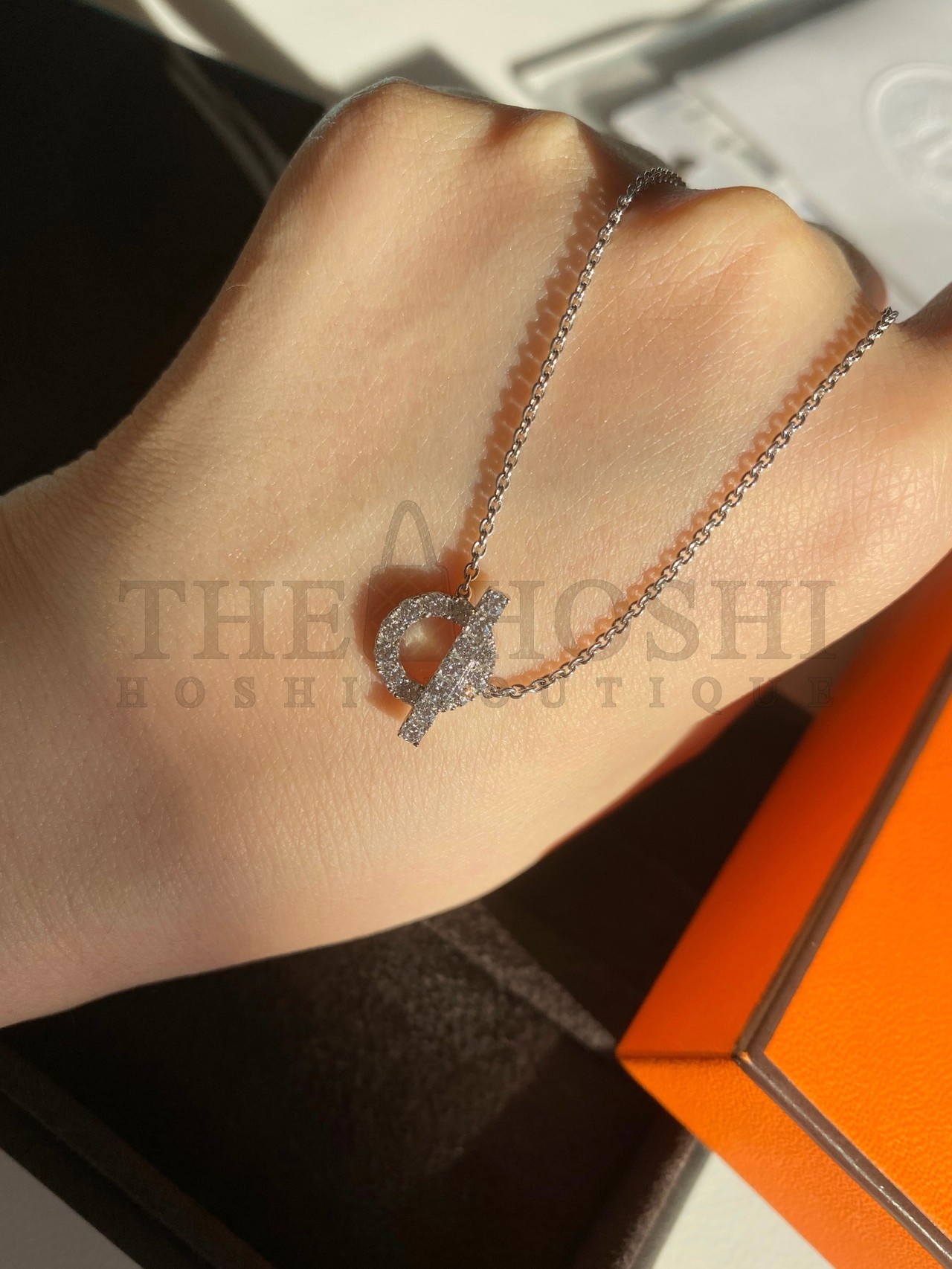 H**me5 Q-Shape Necklace with D1am0nds Master Quality