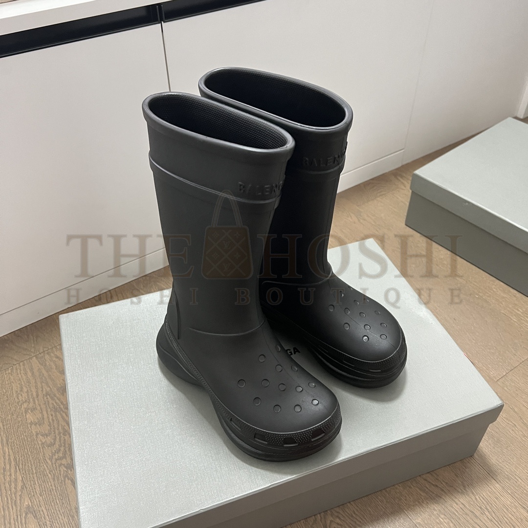 Ba1en*iaga x Cr0c5 boots Bottom thickness: 6cm Tube height: 28cm  size: 35-45 Master Quality