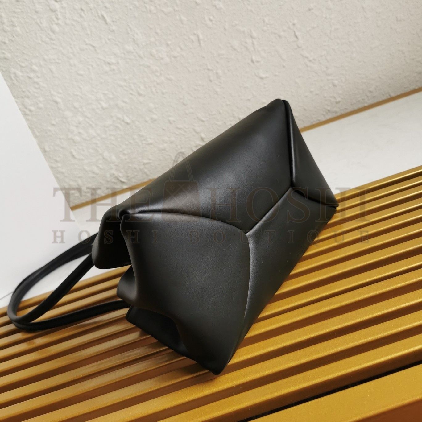 Pra*a S*pernova Small Shoulder Bag In Black Leather Master Quality