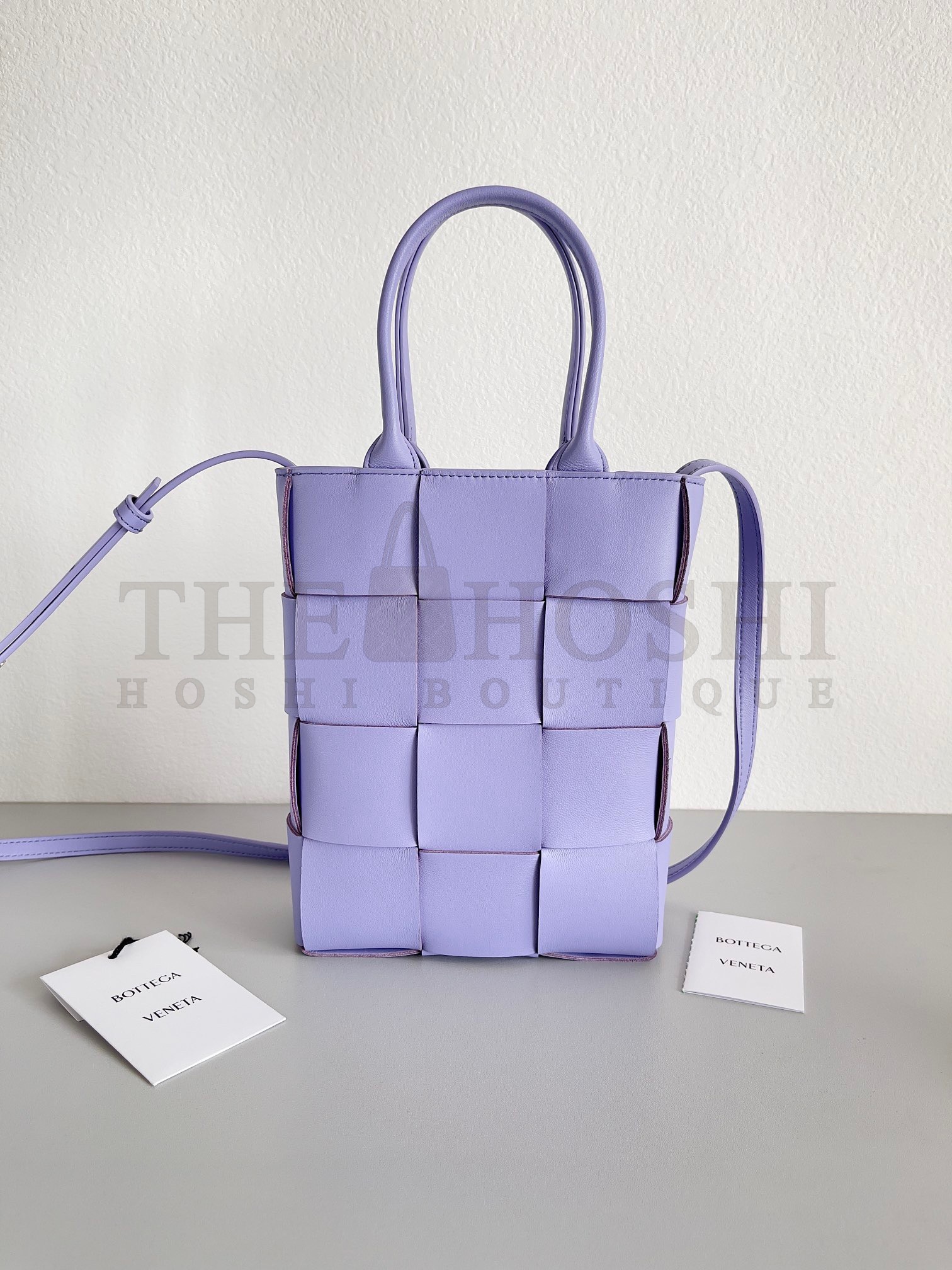 B0tt*ga Ven*ta Cassette Mini Tote Bag In Lilas Lambskin Master Quality