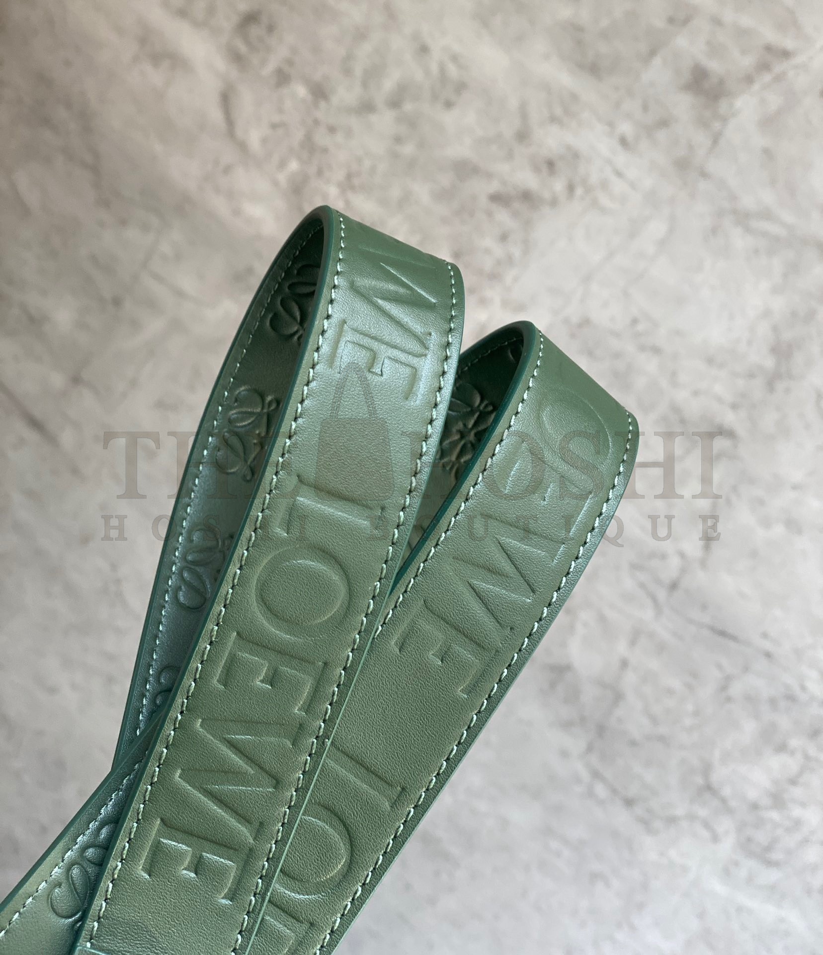 L0ew* Puzzle Mini Bag In Vintage Khaki Satin Calfskin Master Quality