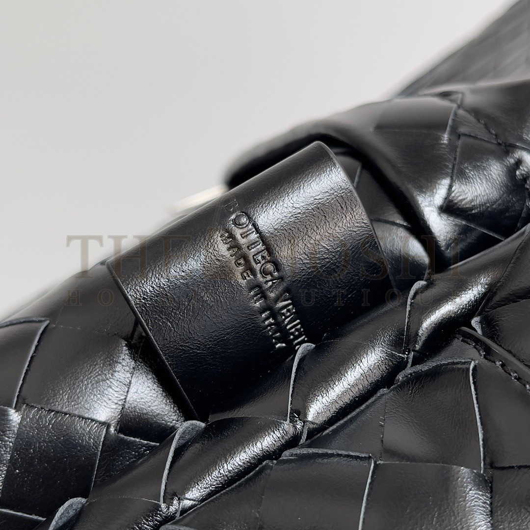 B0tt*ga Ven*ta Small Backpack In Black Intrecciato Calfskin Master Quality