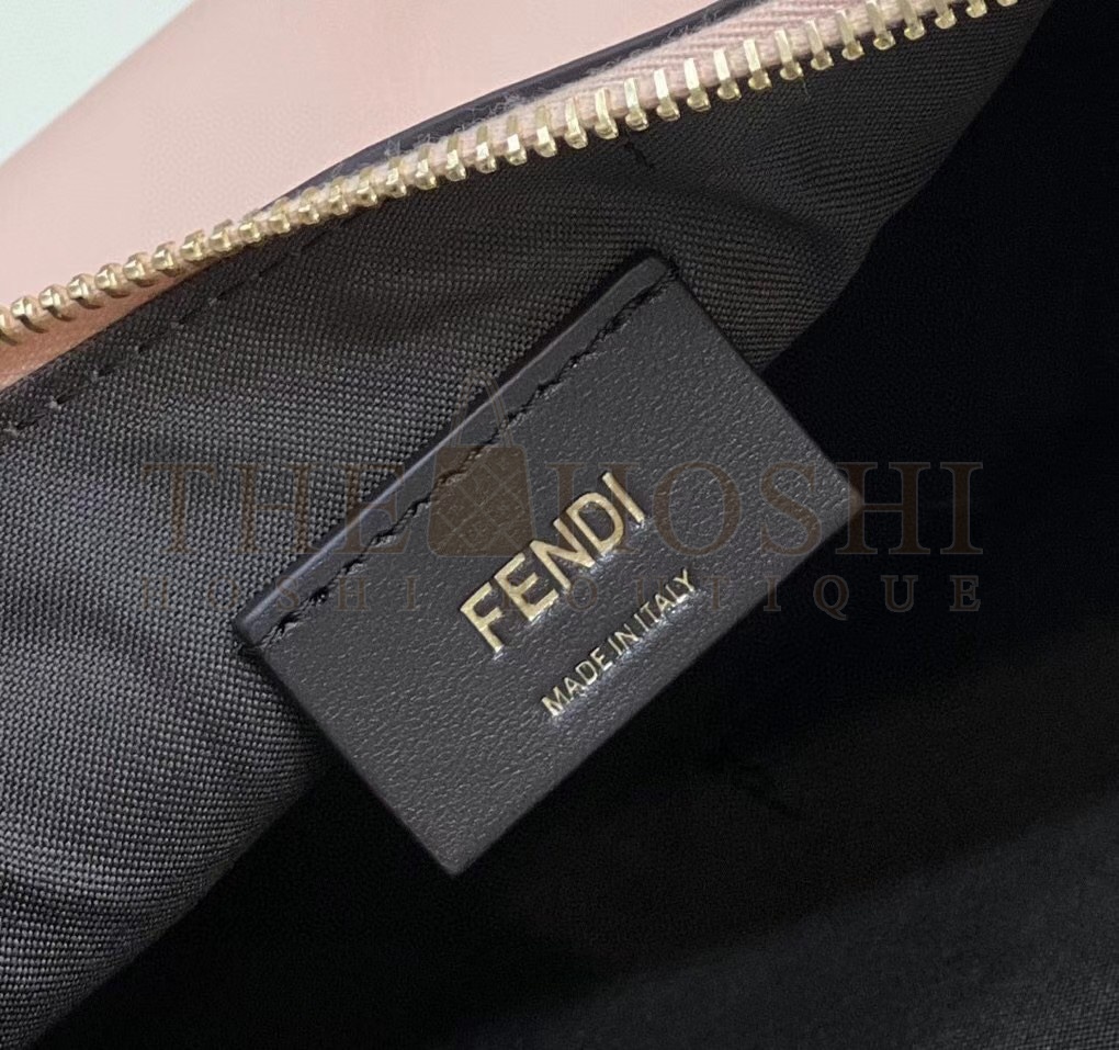 F**di F**digraphy Small Hobo Bag In Pink Leather Master Quality
