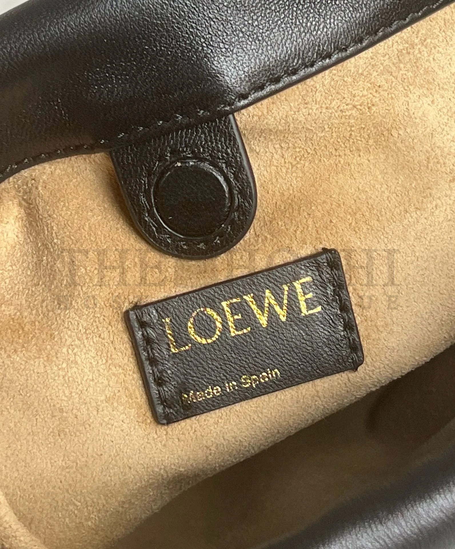 L0ew* Mini Flamenco Purse Bag in Black Nappa Lambskin Master Quality