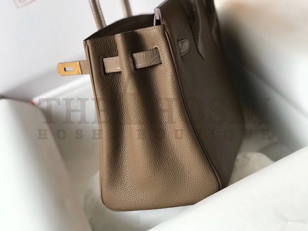 H**me5 Touch Birkin 30cm Limited Edition Taupe Bag Master Quality