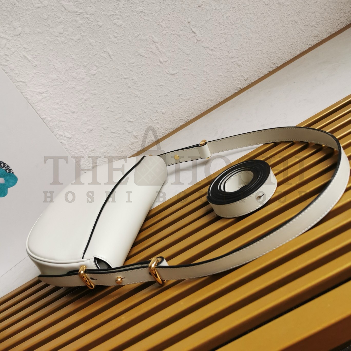 Pra*a Arque Shoulder Bag with Flap in White Leather Master Quality