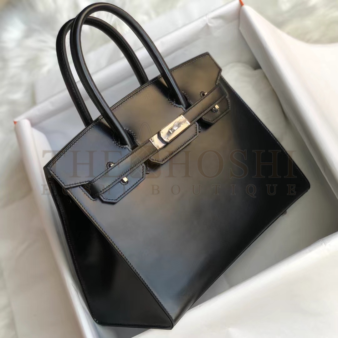 H**me5 birkin Sellier 35 Handmade Bag Box Calfskin Master Quality
