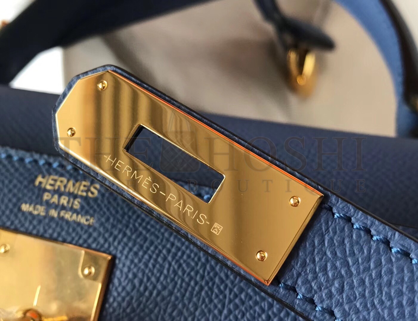 H**me5 Blue Agate Epsom Kelly 32cm Sellier Bag Master Quality